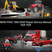 BMW F650 1994-2000 Repair Service Manual PDF PDF Default Title